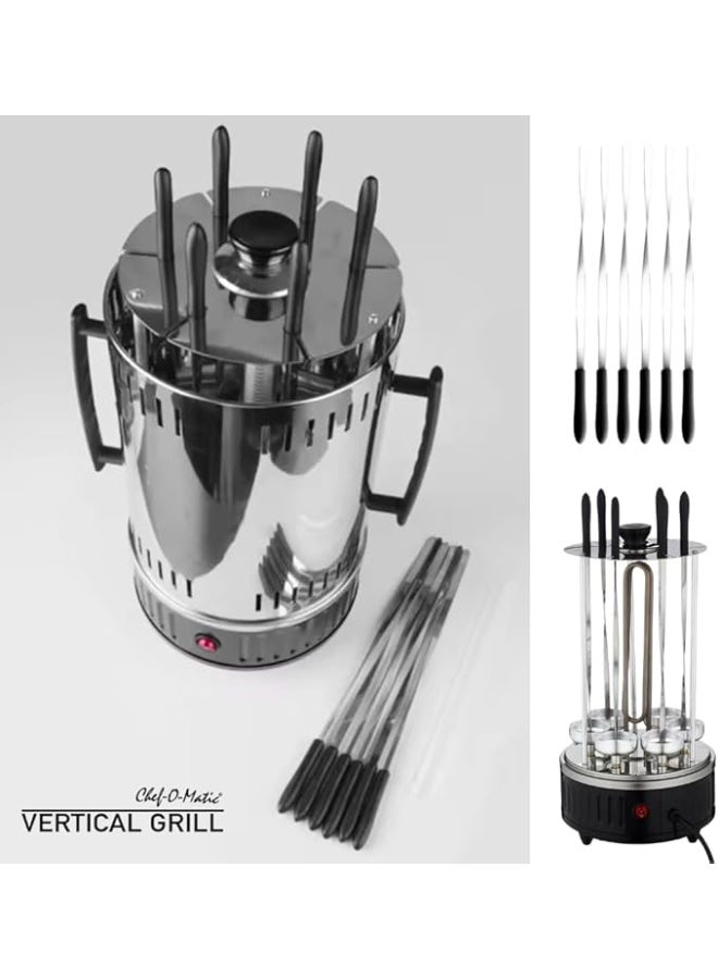 Sokany Electric Oven Home Smokeless BBQ Grill Automatic Rotating Barbecue Skewer Grilled Kebab Machine Barbecue Cup - Image 5